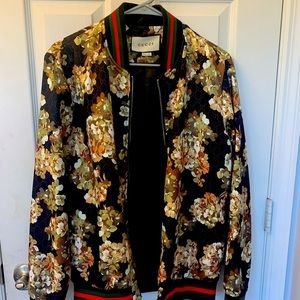 Vintage floral Gucci jacket size large